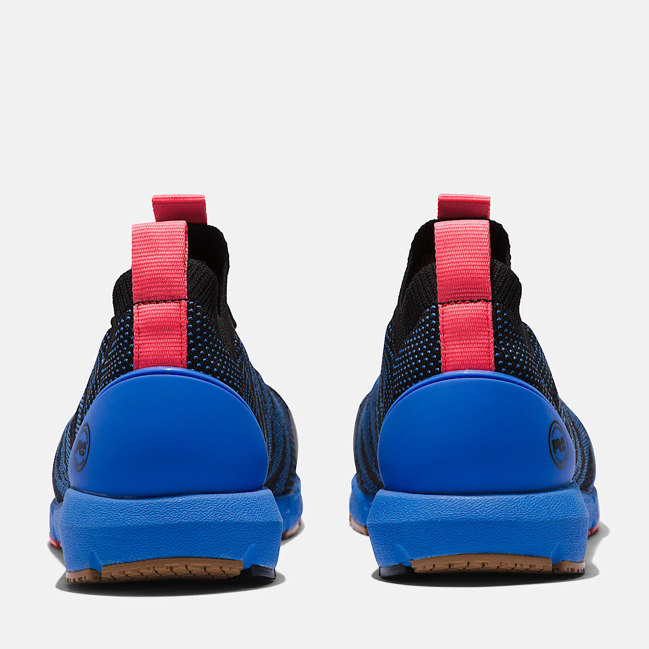 Timberland Women'S Timberland Pro Radius Knit Comp-Toe Slip-On Work Sneakers Black/Purple