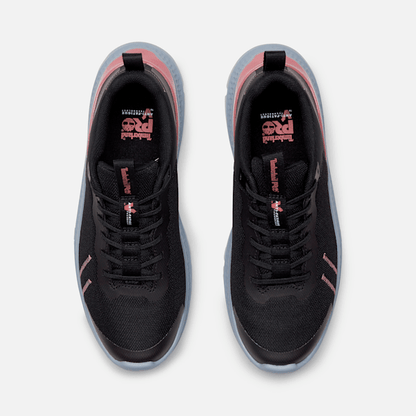 Timberland Pro Setra Athletic Work Sneaker Black/Pink Women'S
