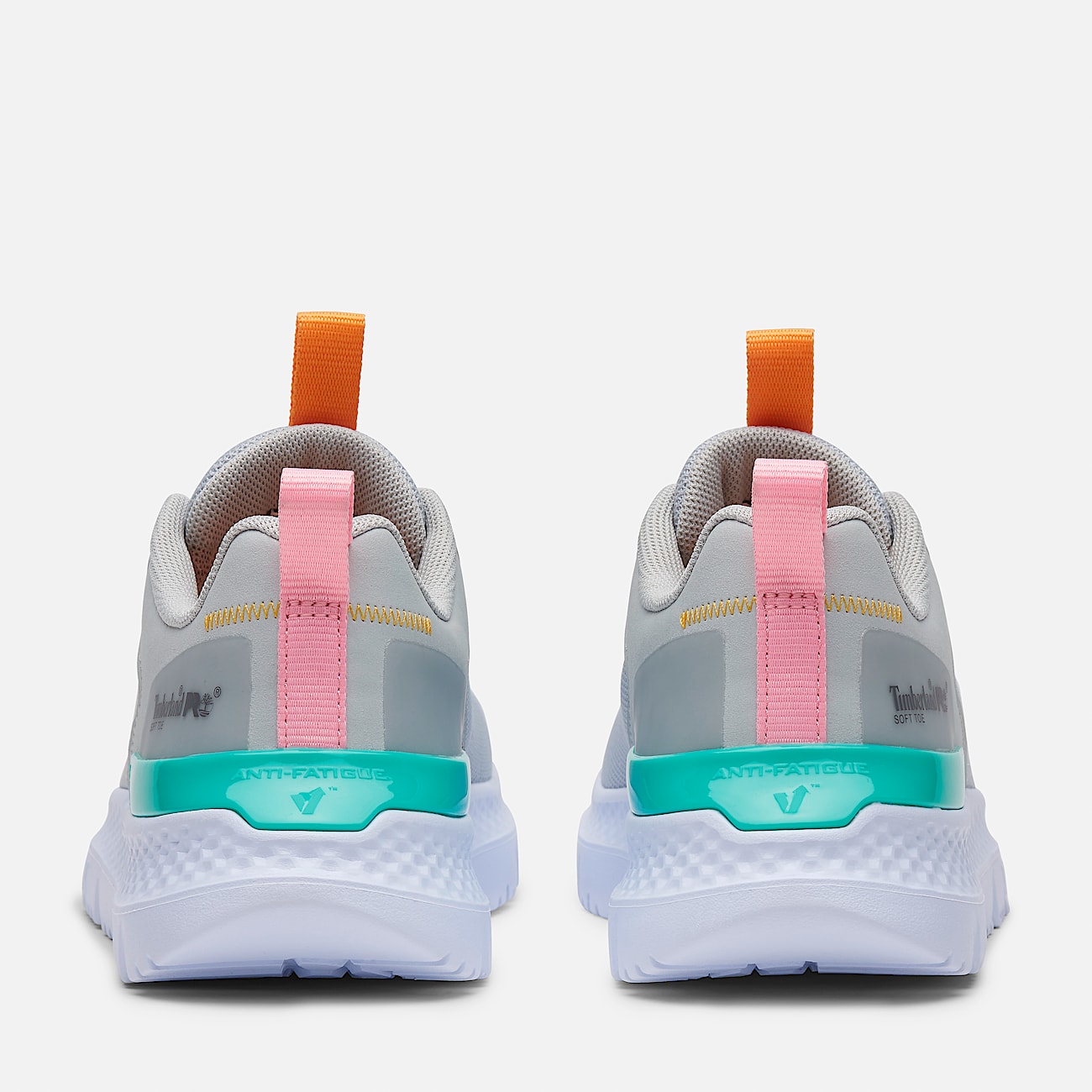 Timberland Women'S Timberland Pro Setra Athletic Work Sneaker Grey/Orange