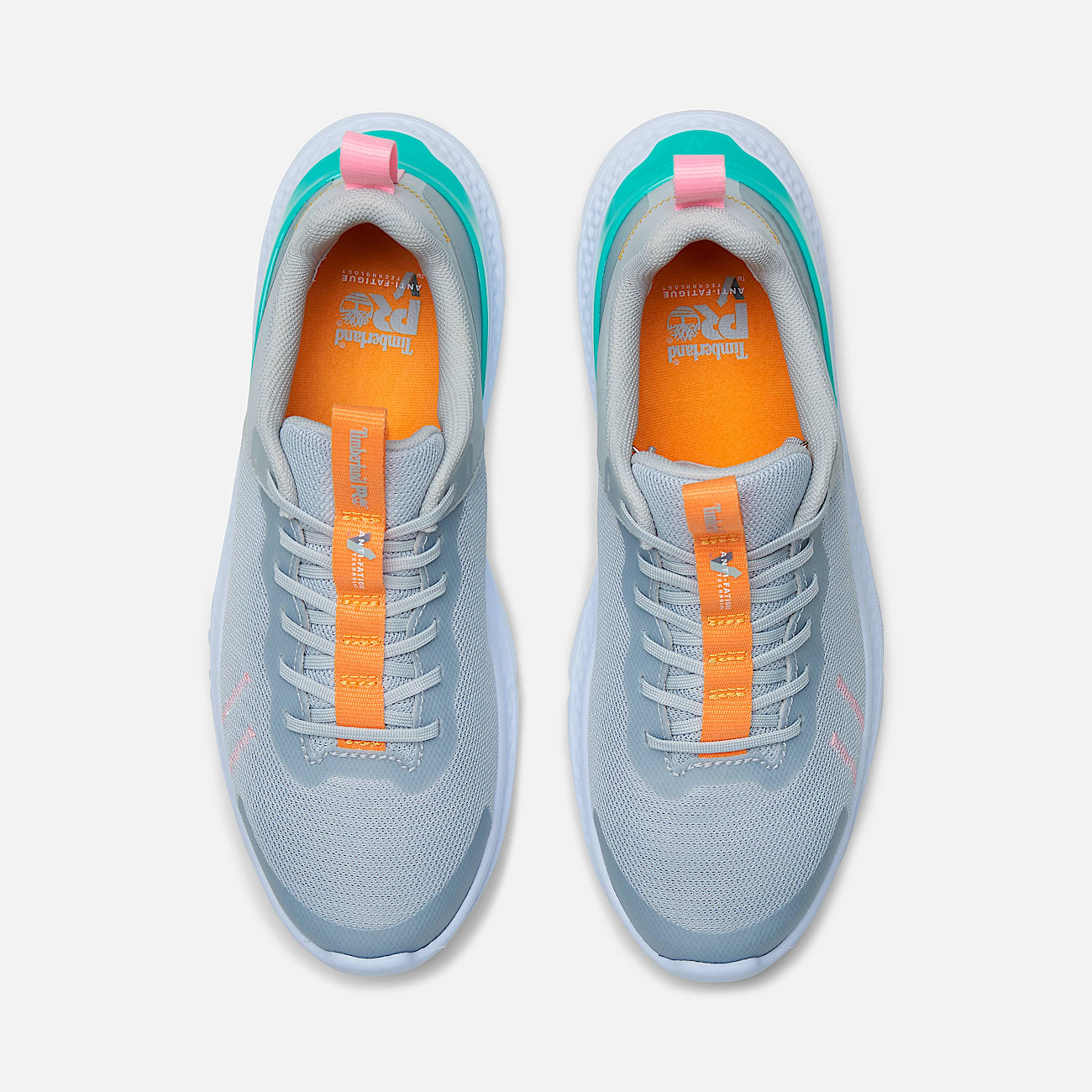 Timberland Women'S Timberland Pro Setra Athletic Work Sneaker Grey/Orange