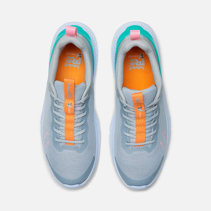 Timberland Women'S Timberland Pro Setra Athletic Work Sneaker Grey/Orange