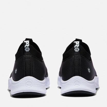 Timberland Women'S Timberland Pro Solace Max Slip-On Work Sneaker Black/White