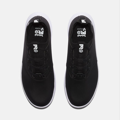 Timberland Women'S Timberland Pro Solace Max Slip-On Work Sneaker Black/White