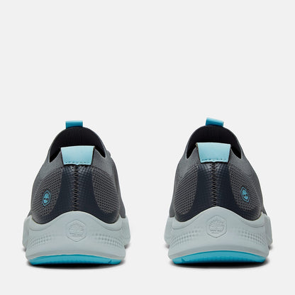 Timberland Women'S Timberland Pro Solace Slip-On Work Sneaker Grey/Blue