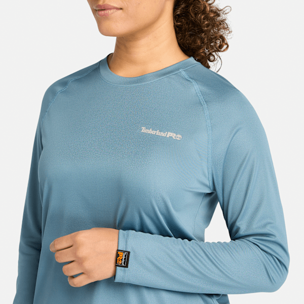 Timberland Pro Wicking Good Sport Long-Sleeve T-Shirt Bluestone Women'S
