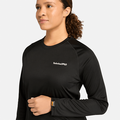 Timberland Pro Wicking Good Sport Long-Sleeve T-Shirt Black Women'S