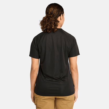 Timberland Pro Wicking Good Sport Short-Sleeve T-Shirt Black Women'S