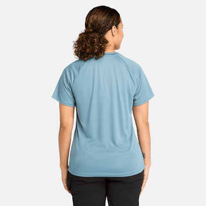 Timberland Pro Wicking Good Sport Short-Sleeve T-Shirt Bluestone Women'S