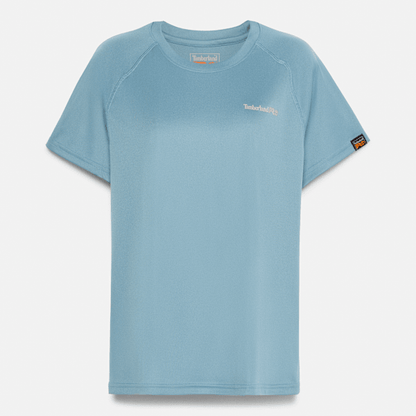 Timberland Pro Wicking Good Sport Short-Sleeve T-Shirt Bluestone Women'S