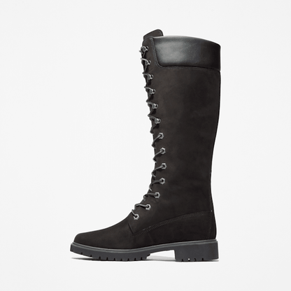Timberland Premium 14-Inch Waterproof Boot Black Nubuck Women'S