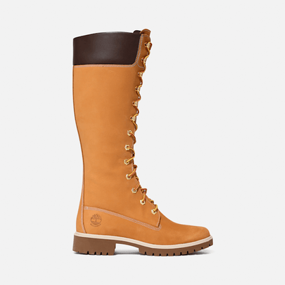 Timberland Premium 14-Inch Waterproof Boot Wheat Nubuck Women'S