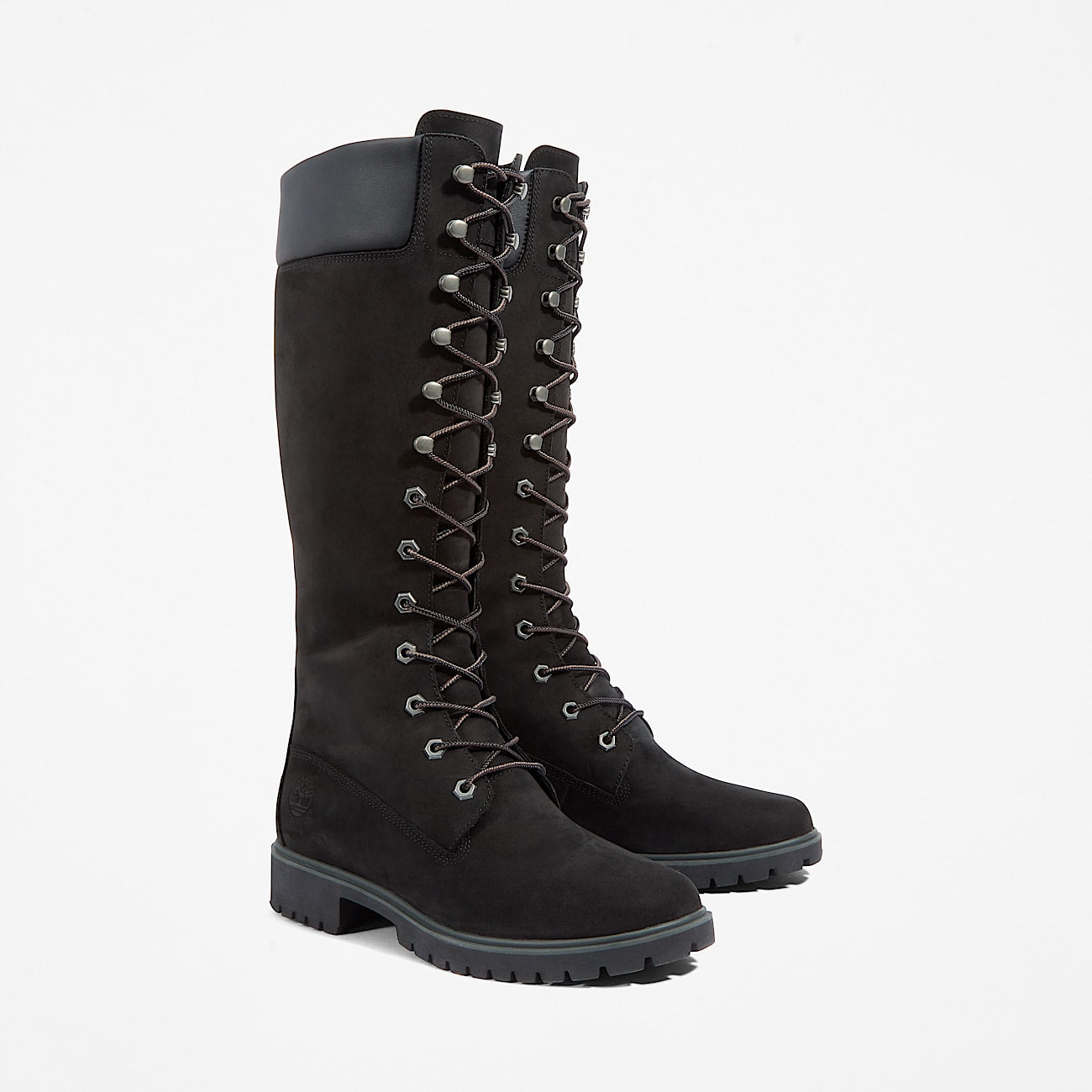 Timberland Women'S Timberland Premium 14-Inch Waterproof Boot Black Nubuck