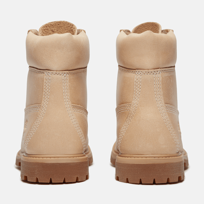 Timberland Premium 6-Inch Waterproof Boot Medium Beige Full-Grain Women'S