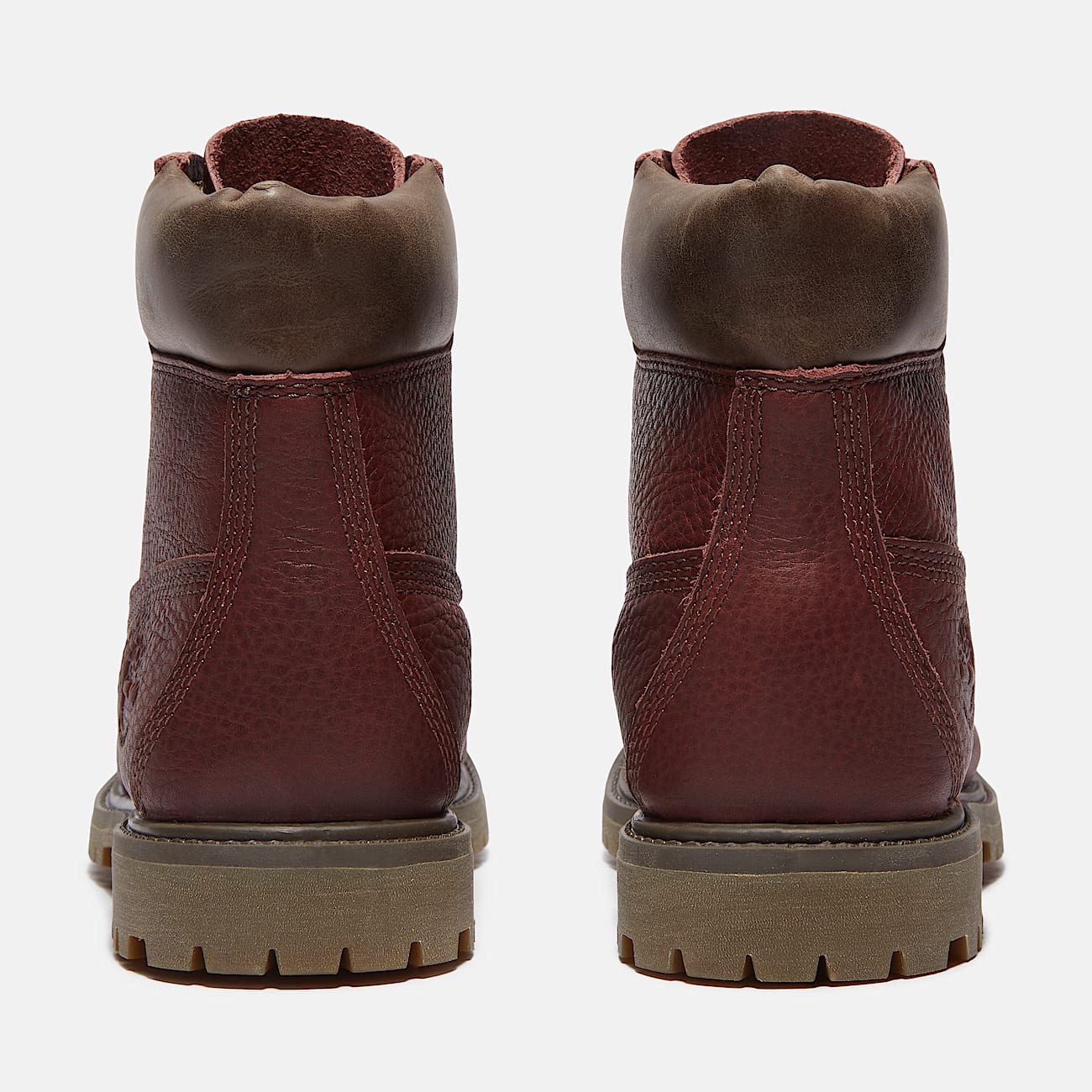 Timberland Women'S Timberland Premium 6-Inch Waterproof Boot Burgundy Full-Grain/Dark Brown