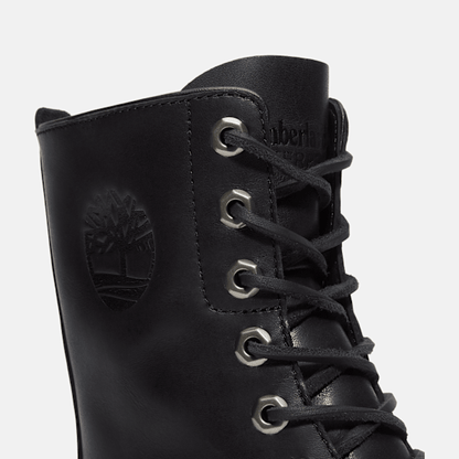 Timberland Premium 8-Inch Waterproof Boot Black Full-Grain Women'S