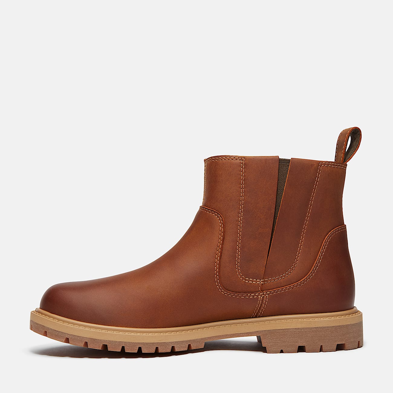 Timberland Women'S Timberland Premium Chelsea Boot Light Brown Full-Grain