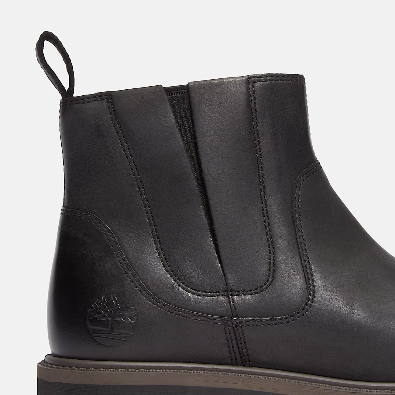 Timberland Women'S Timberland Premium Chelsea Boot Black Full-Grain