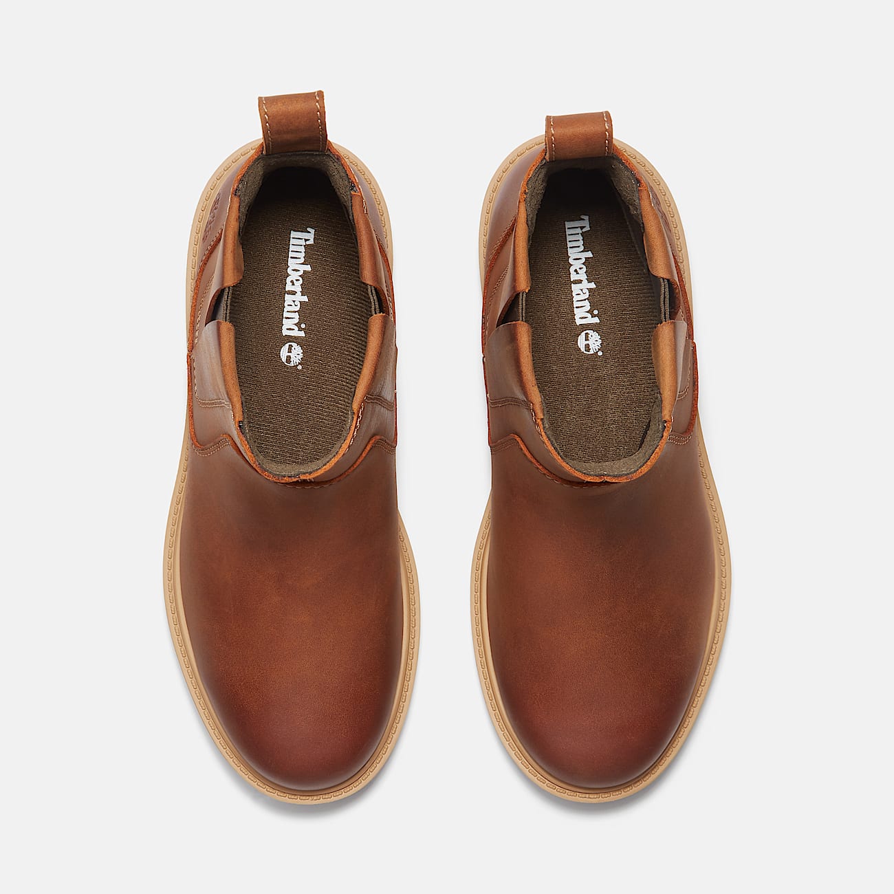 Timberland Women'S Timberland Premium Chelsea Boot Light Brown Full-Grain