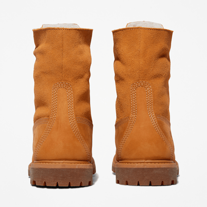 Timberland Warm-Lined Waterproof Roll-Top Boot Wheat Nubuck Women'S