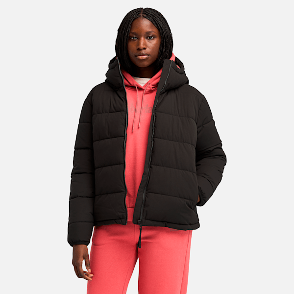 Timberland Water-Repellent Puffer Jacket Black Women'S