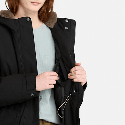 Timberland Waterproof Parka Black Women'S