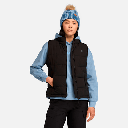 Timberland Water-Repellent Puffer Vest Black Women'S
