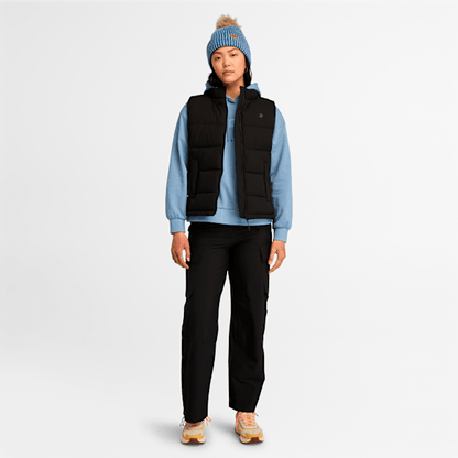 Timberland Water-Repellent Puffer Vest Black Women'S