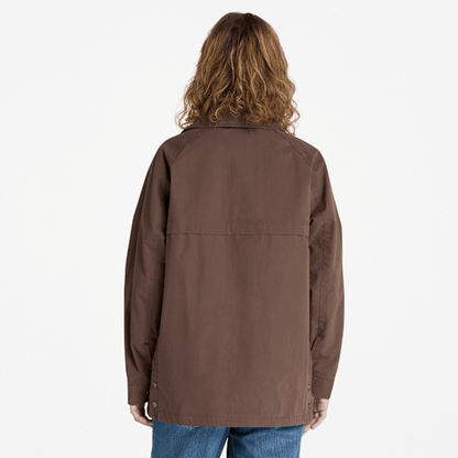 Timberland Wenham Waterproof Barn Coat Chocolate Brown Women'S