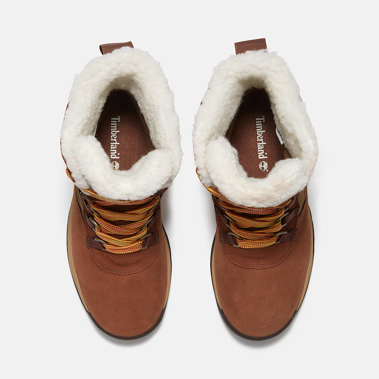 Timberland Women'S White Ledge Tall Waterproof Snow Boot Medium Brown Suede