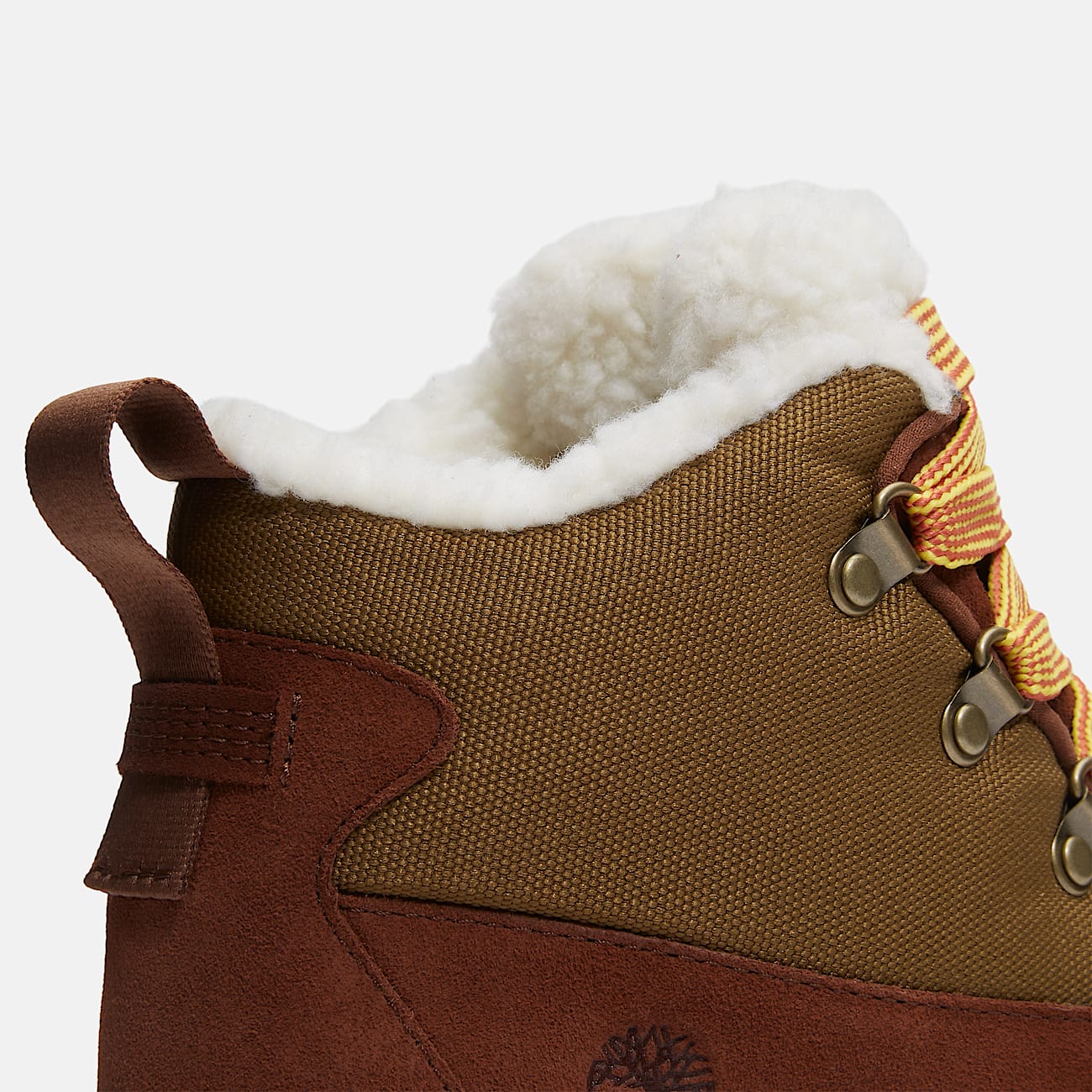 Timberland Women'S White Ledge Waterproof Snow Boot Brown Suede/Gold