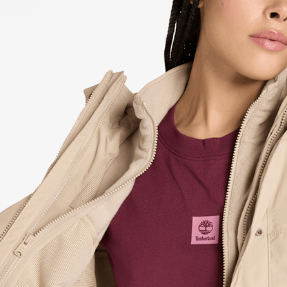 Timberland Winnick Waterproof 3-In-1 Jacket Beige Women'S