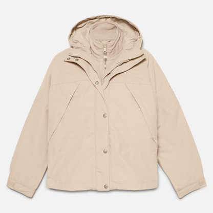 Timberland Winnick Waterproof 3-In-1 Jacket Beige Women'S