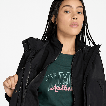 Timberland Winnick Waterproof 3-In-1 Jacket Black Women'S
