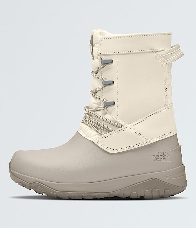 The North Face Womens Yukiona Mid Boots White Dune