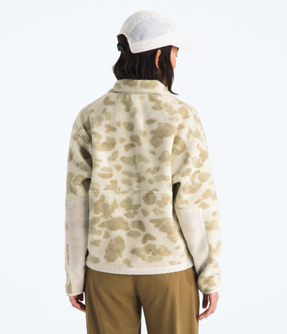 The North Face Women’s Yumiori Off Peak Full-Zip Jacket—Print Pale Khaki Heritage Print