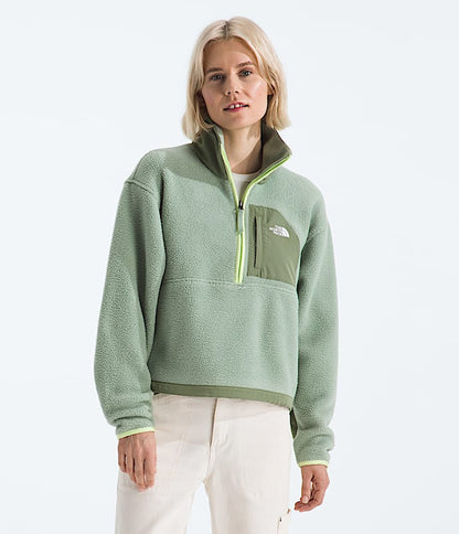 The North Face Women Yumiori Off Peak ½-Zip Jacket Granite Grey-Frost Grey Mars Dust White Dune Space/Blue Eclipse TNF Black Slate Moss/Bark Mist