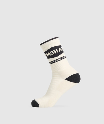 Women's Gymshark Craft Crew Single Oat White
