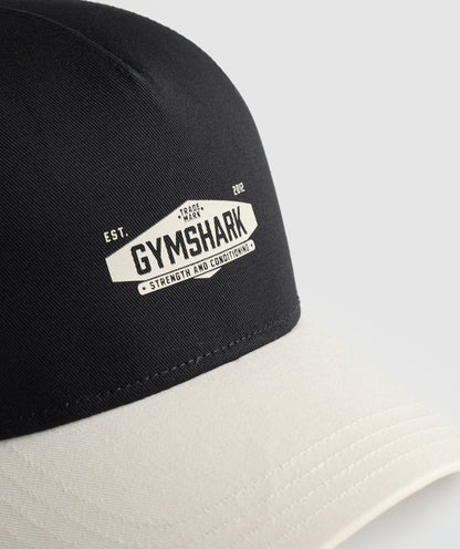 Gymshark Craft Trucker Oat White