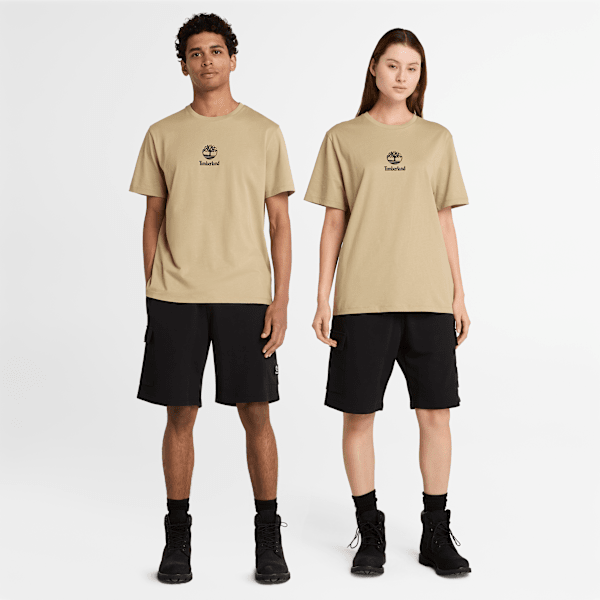 Timberland Woven Badge Cargo Sweatshort Black
