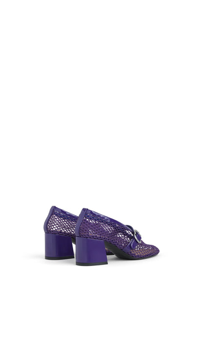Alaïa Mary Janes 55 In Fishnet
