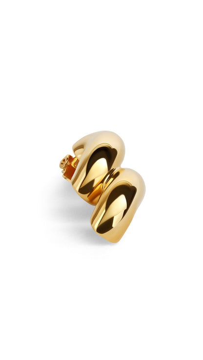 Alaïa Torsion Clip Earrings