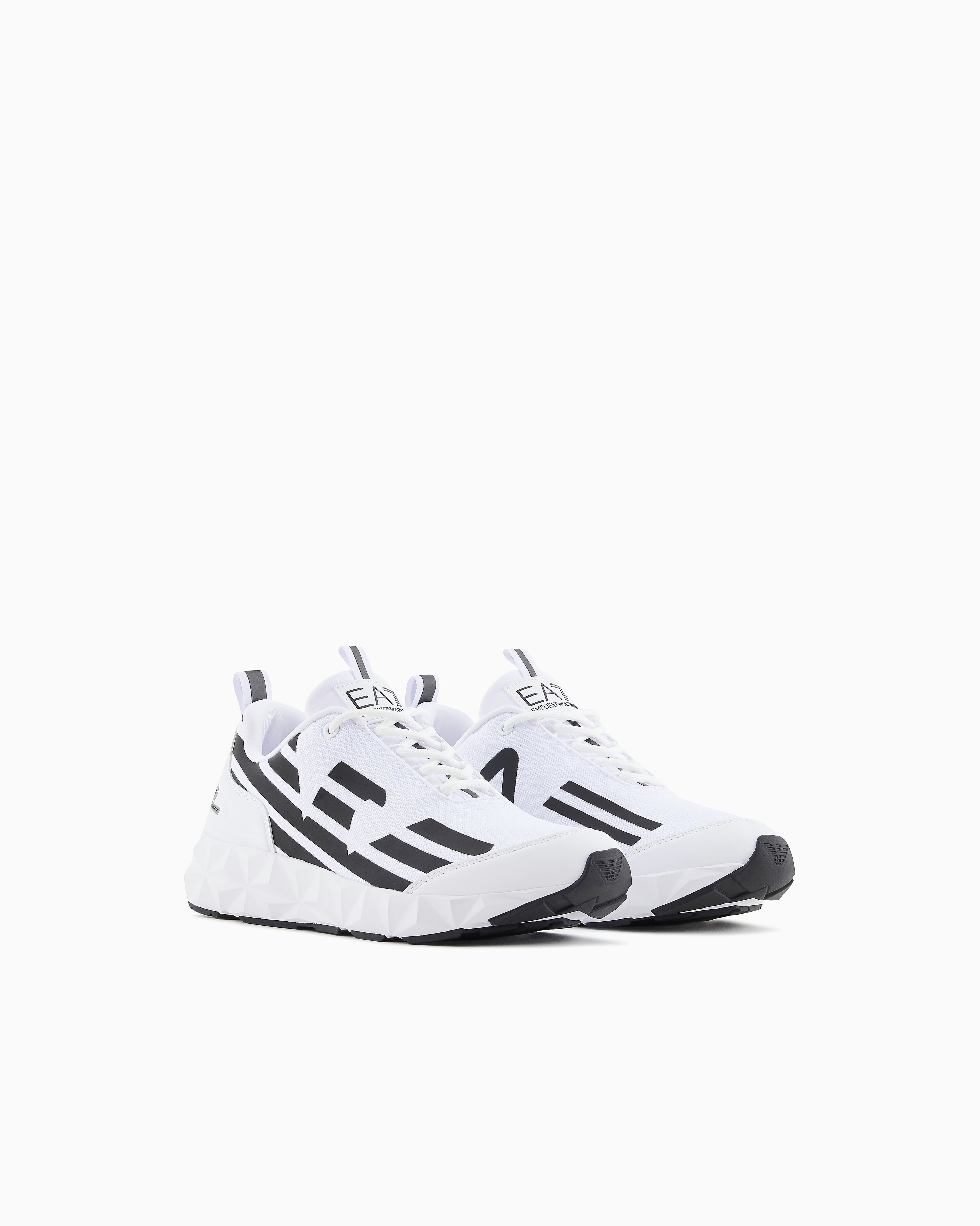 Ea7 Running Sneaker With Ultralight Sole Ultimate C2 Kombat New White