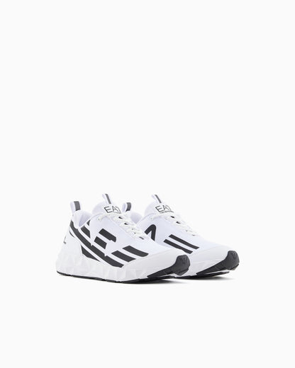 Ea7 Running Sneaker With Ultralight Sole Ultimate C2 Kombat New White