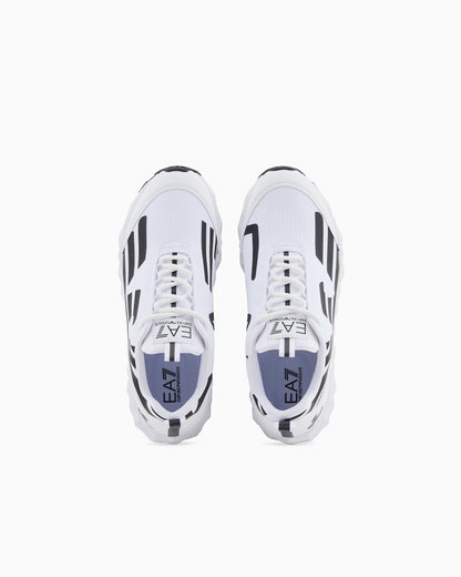 Ea7 Running Sneaker With Ultralight Sole Ultimate C2 Kombat New White