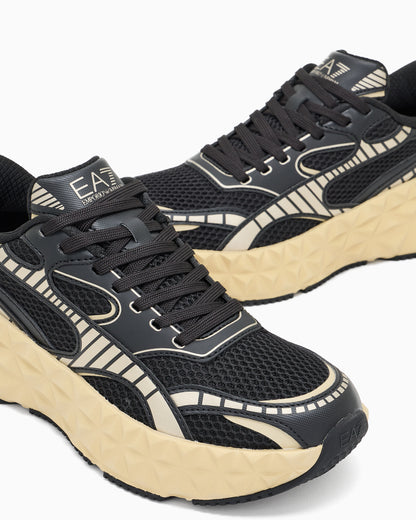 Ea7 Ultimate C2 Kombat Tech Sneakers Gold
