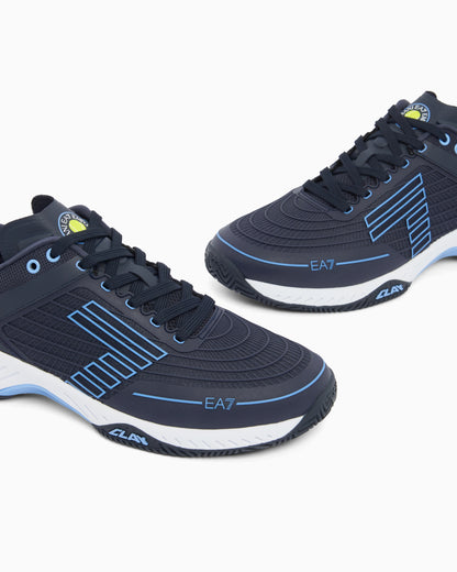 Ea7 Tennis Clay Sneakers Light Blue