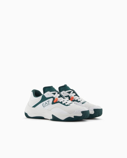 Ea7 Hard Tennis/Padel Sneakers White
