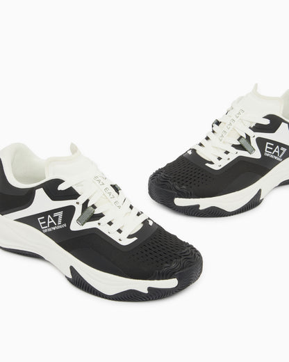 Ea7 Hard Tennis/Padel Sneakers Black