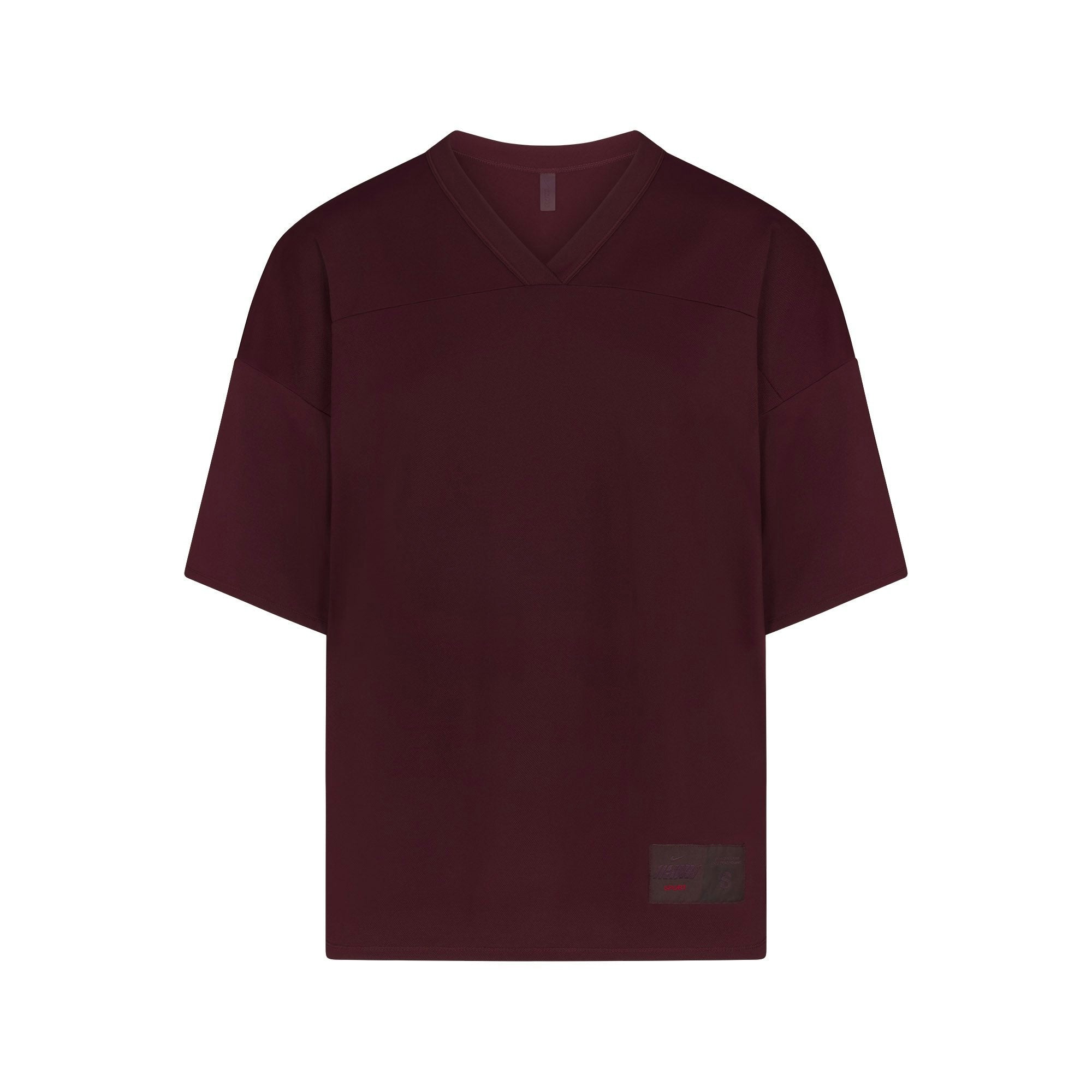 Skims Nikeskims Airy V-Neck Oversized Top Currant