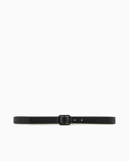 Emporio Armani Smooth leather belt